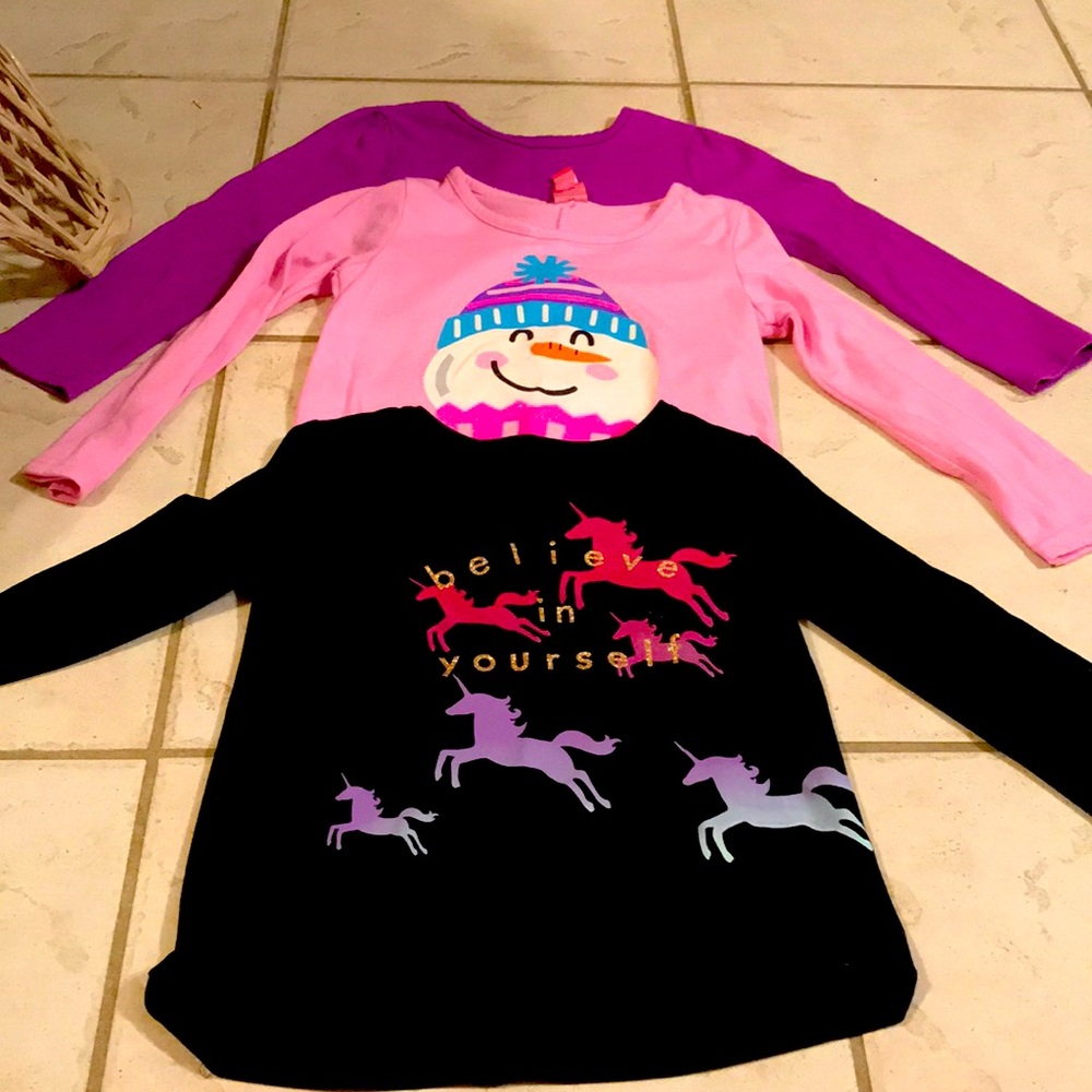 Girls long sleeve t-shirts